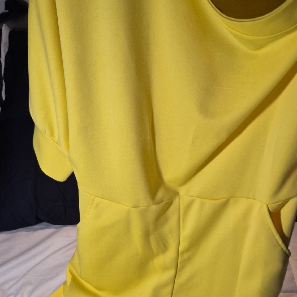 Chic Yellow Dress